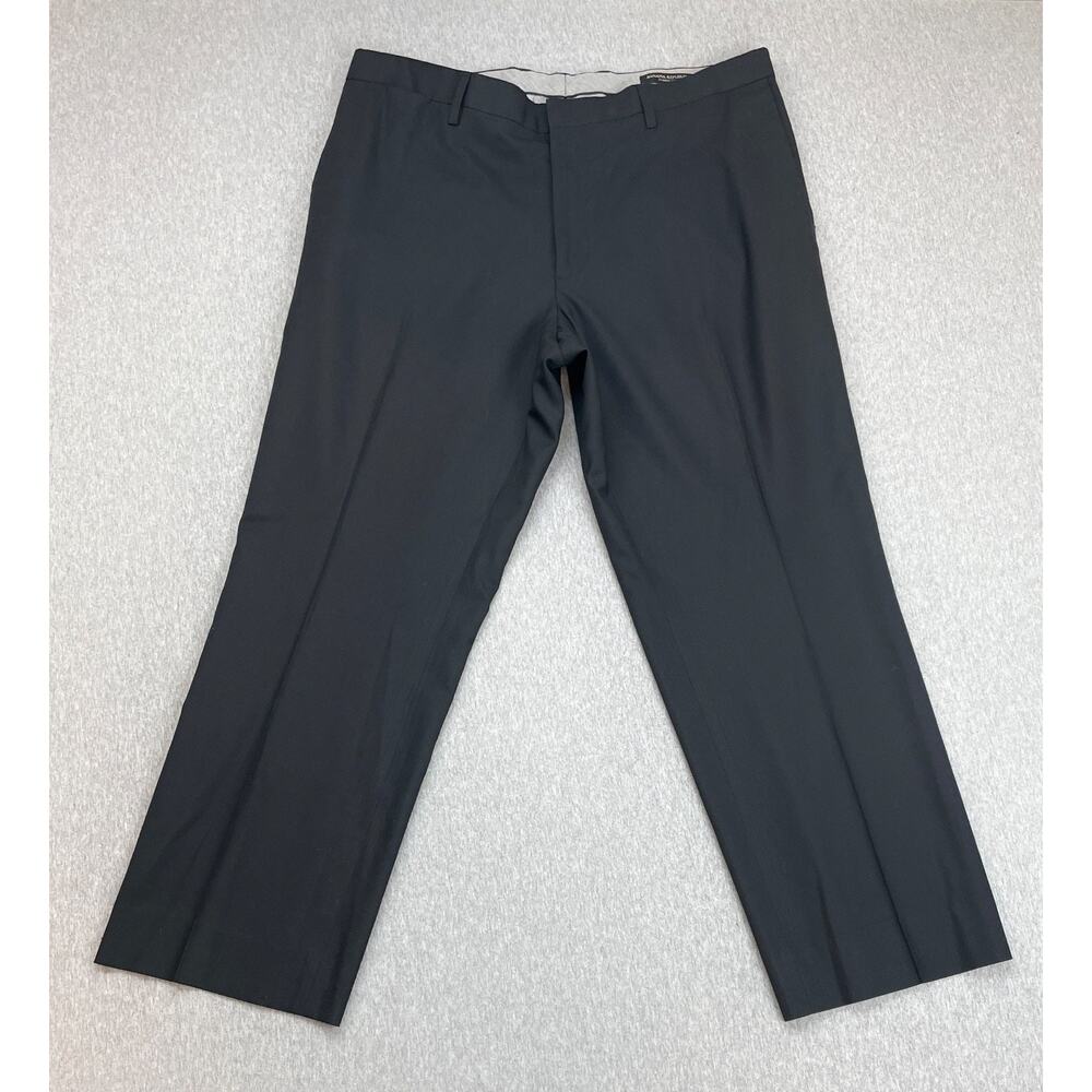 Banana Republic Pants Mens 35 x 30 Black 100%‎ Wool Classic Fit Dress Straight